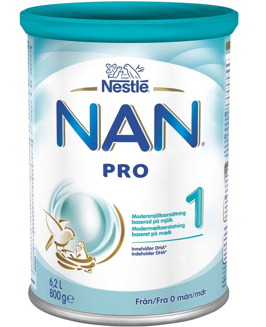 Nestle Nan Pro1 Maitopohjainen äidinmaidonkorvike 800g 